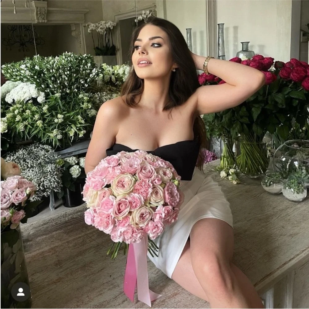 Zara dress mini bow bodycon fitted white wedding party coctail dress - Picture 7 of 15